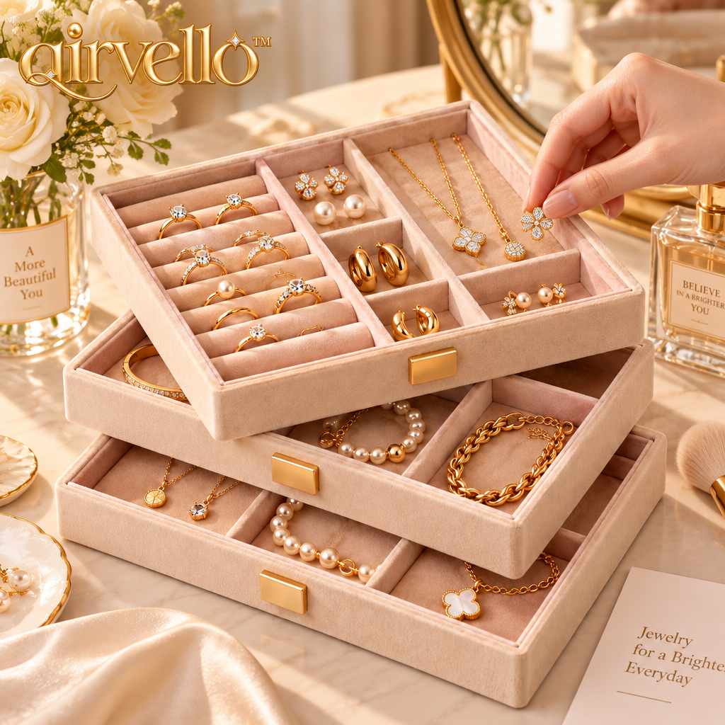 Stackable Jewelry Drawer Tray Set — view 2