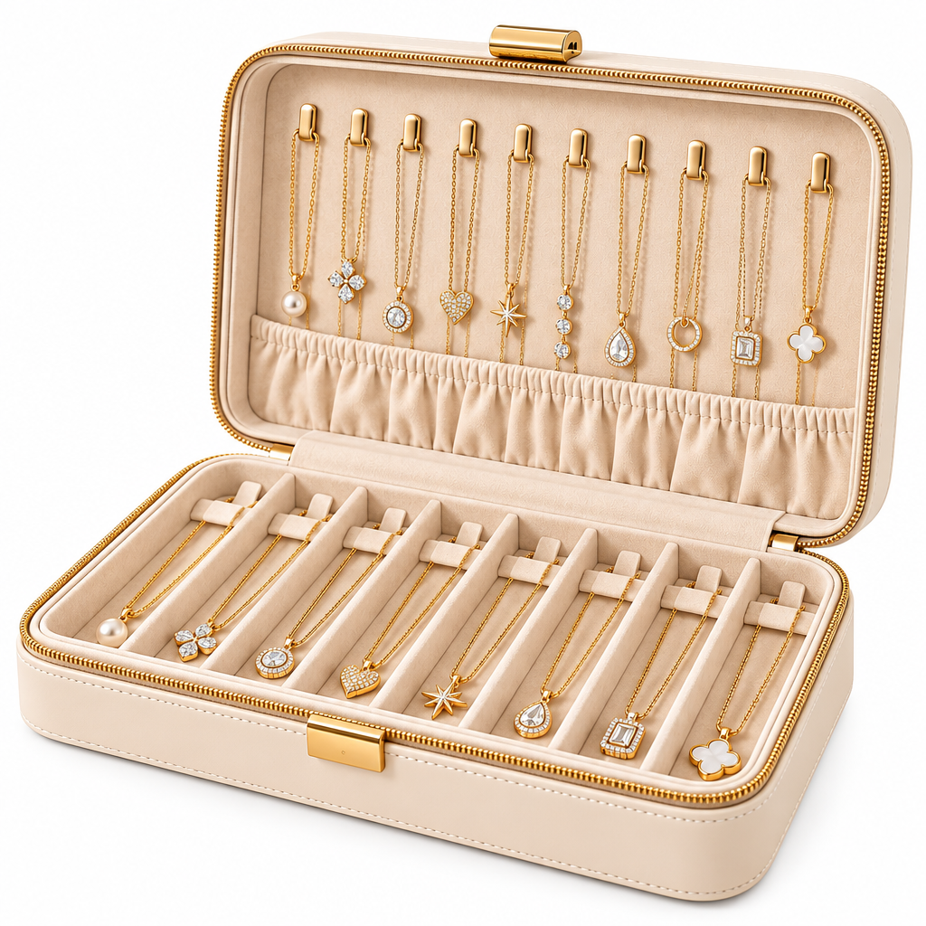 Necklace Storage Jewelry Box — view 2