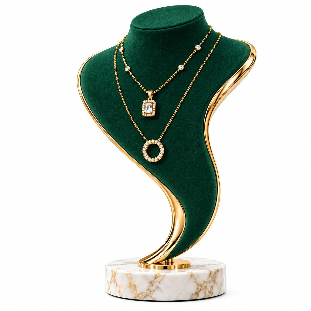 Sculptural Necklace Display Stand — view 3