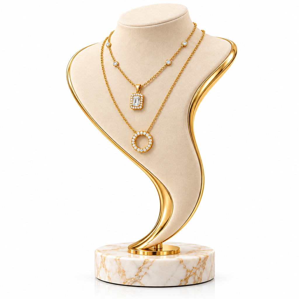Sculptural Necklace Display Stand — view 4