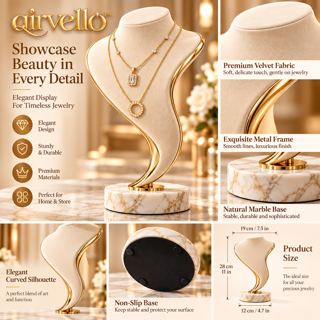 Sculptural Necklace Display Stand — view 5
