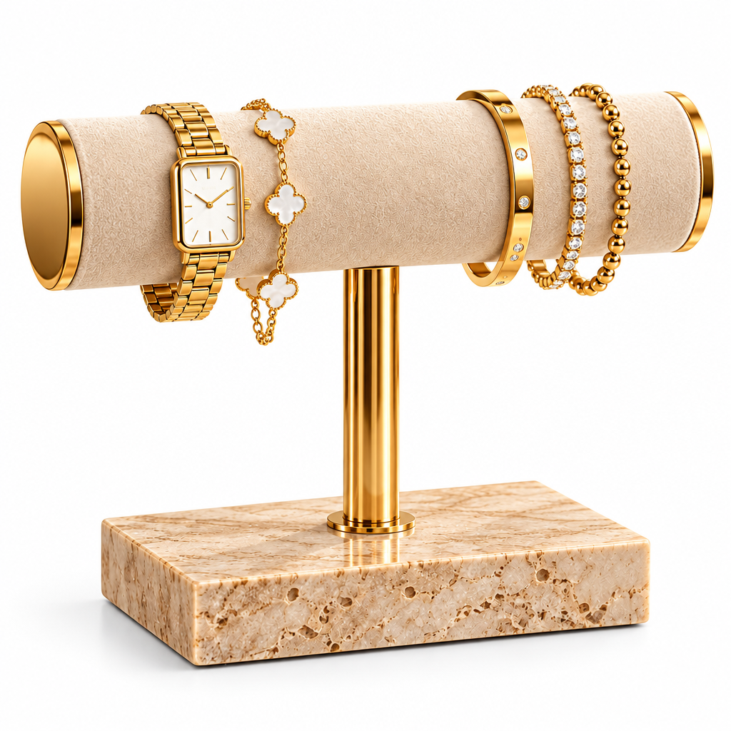 T-Bar Bracelet & Watch Stand — view 2