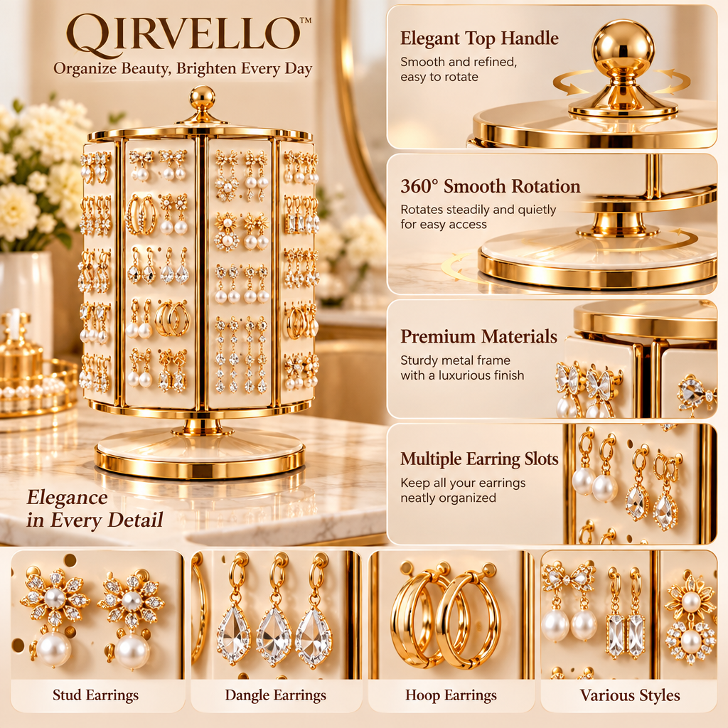 Rotating Earring Display Tower — view 3