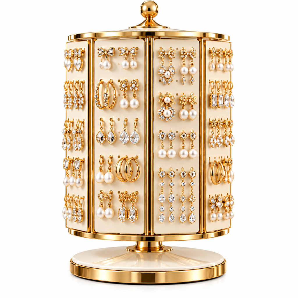 Rotating Earring Display Tower — view 4