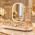 Vanity Jewelry Organizer with Mirror — view 1