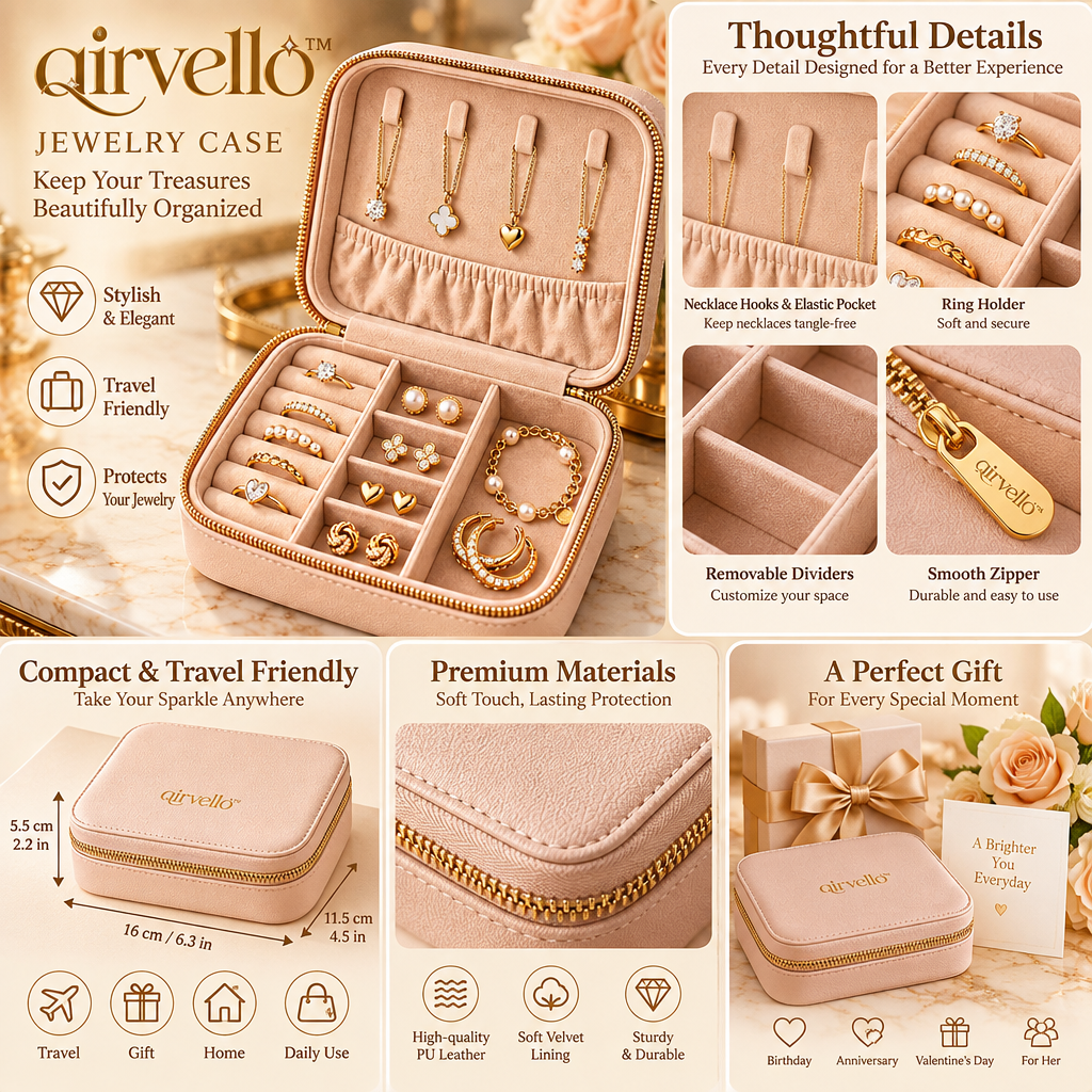 Travel Jewelry Organizer Case — view 2