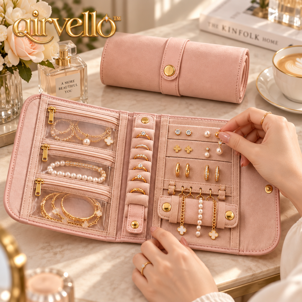 Jewelry Roll Travel Organizer — view 3
