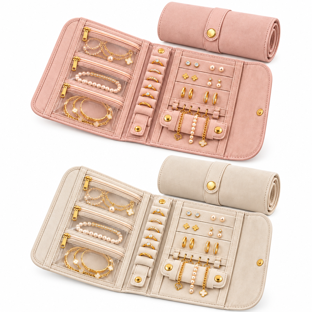 Jewelry Roll Travel Organizer — view 4